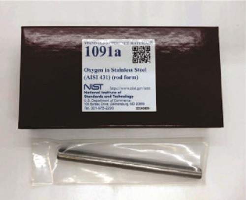 SRM 1091a  不銹鋼中的氧氣(AISI 431)標(biāo)準品