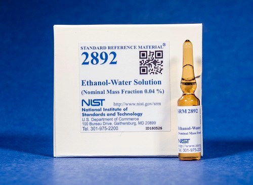 SRM 2892 乙醇-水溶液標準品(名義質(zhì)量分數(shù)0.04%)